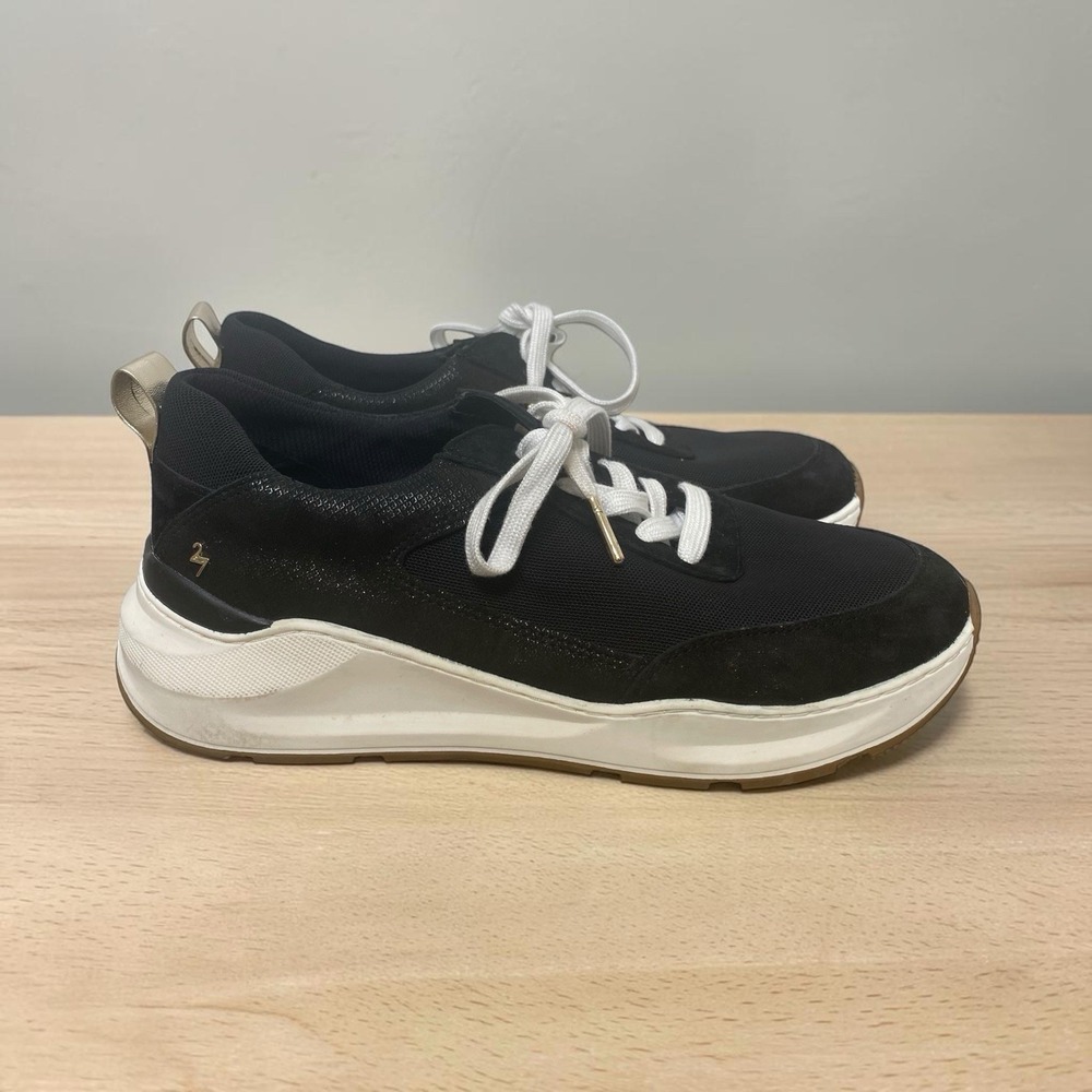27 Edit Naturalizer Brooke Sneakers Women Size 8.5 EU 39  Black Platform Casual